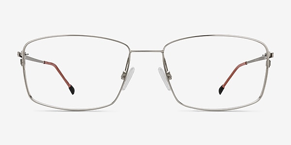 Balance Silver Metal Eyeglass Frames