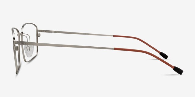 Balance Silver MetalEyeglass Frames from EyeBuyDirect, Side View