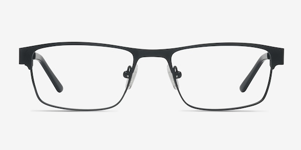 Java Noir Métal Montures de lunettes de vue