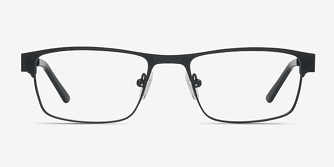 Java Black Metal Eyeglass Frames