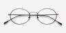 Mercury Black Bronze MétalMontures de lunettes de vue d'EyeBuyDirect, Vue Rapprochée