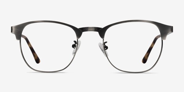 Ferrous Gunmetal Metal Eyeglass Frames