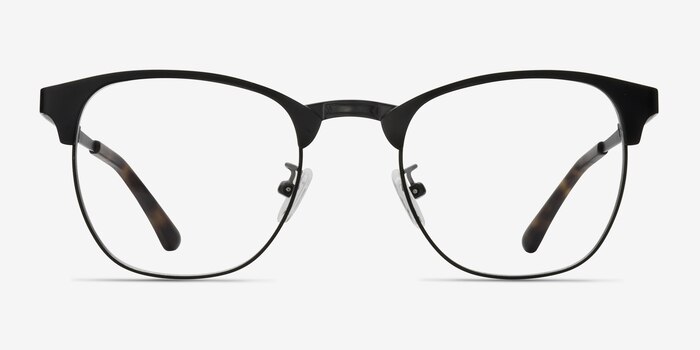 Ferrous Black Metal Eyeglass Frames from EyeBuyDirect