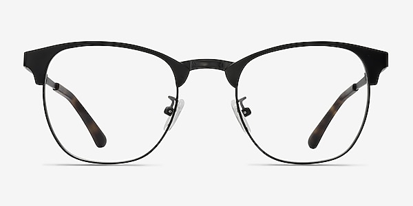 Ferrous Noir Métal Montures de lunettes de vue