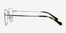 Taipei Black MetalEyeglass Frames from EyeBuyDirect, Side View