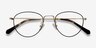 Taipei Black MetalEyeglass Frames from EyeBuyDirect, Closed View