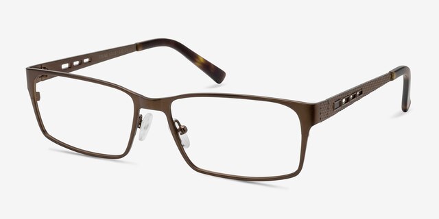 Celine Bronze MetalEyeglass Frames from EyeBuyDirect, Angle View