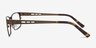 Celine Bronze MetalEyeglass Frames from EyeBuyDirect, Side View