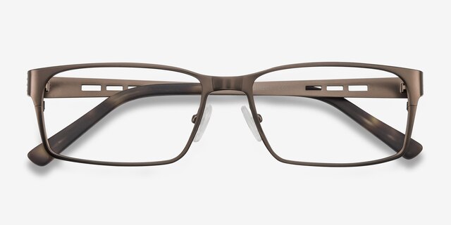 Celine Bronze MetalEyeglass Frames from EyeBuyDirect, Closed View