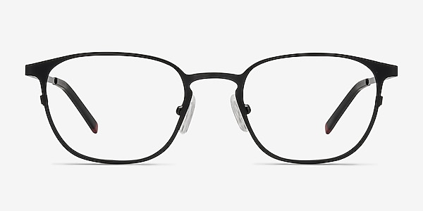 Plateau Black Metal Eyeglass Frames