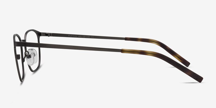 Plateau Gunmetal Métal Montures de lunettes de vue d'EyeBuyDirect