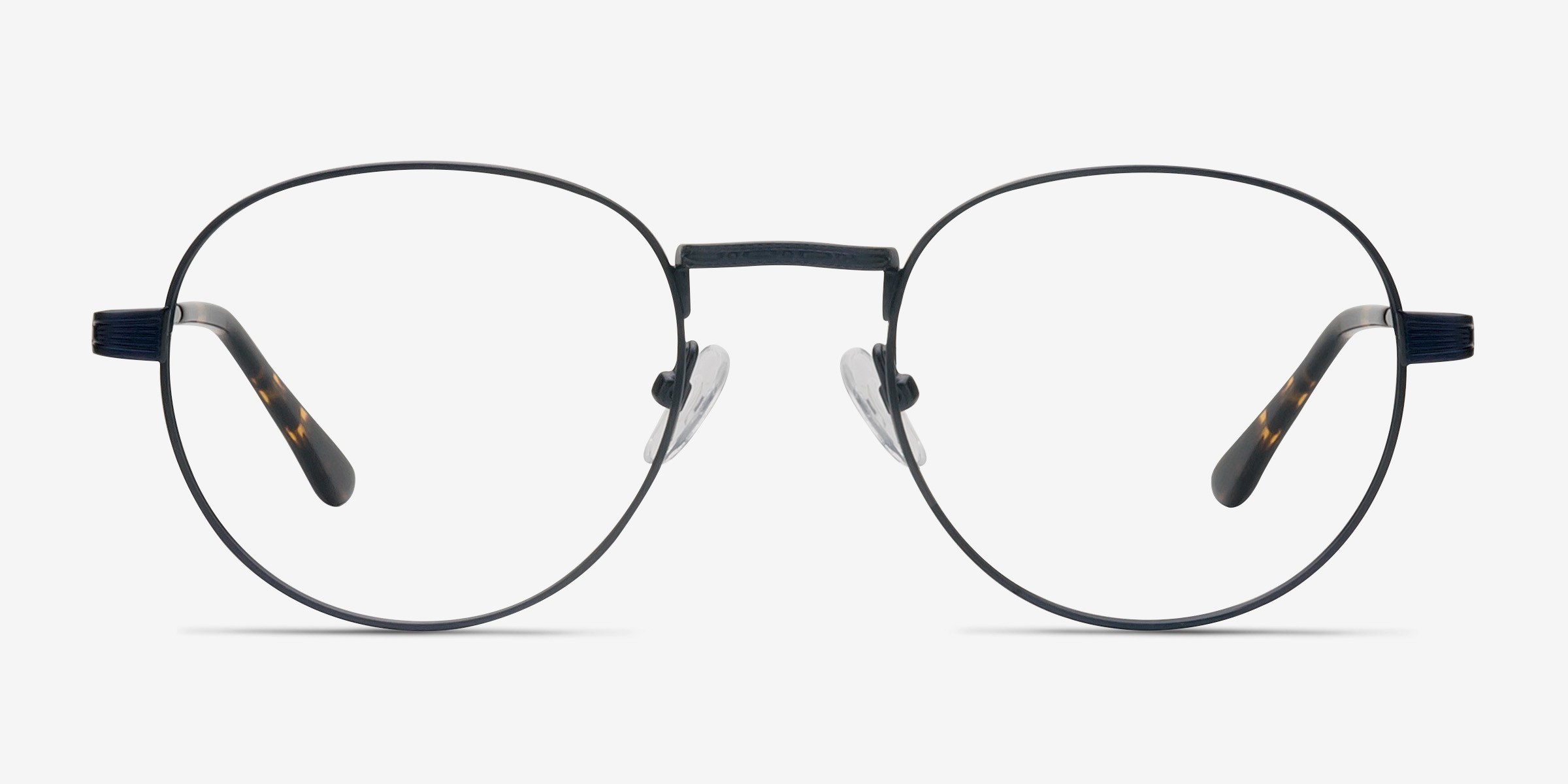 Belleville Oval Navy Full Rim Eyeglasses Eyebuydirect