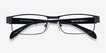 Katia Black MetalEyeglass Frames from EyeBuyDirect, Closed View