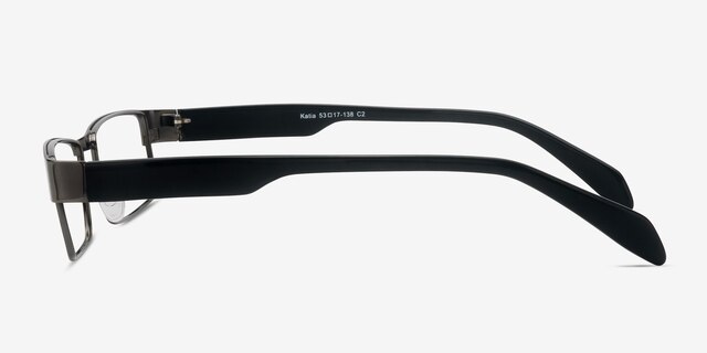 Katia Gunmetal MetalEyeglass Frames from EyeBuyDirect, Side View