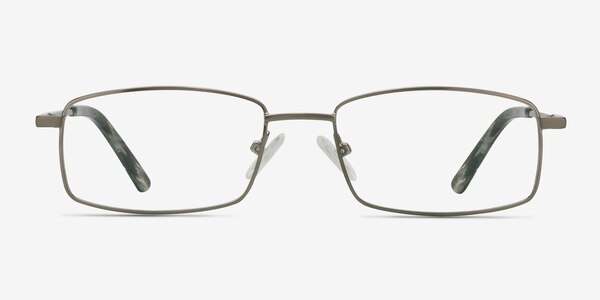 Tab Gunmetal Metal Eyeglass Frames