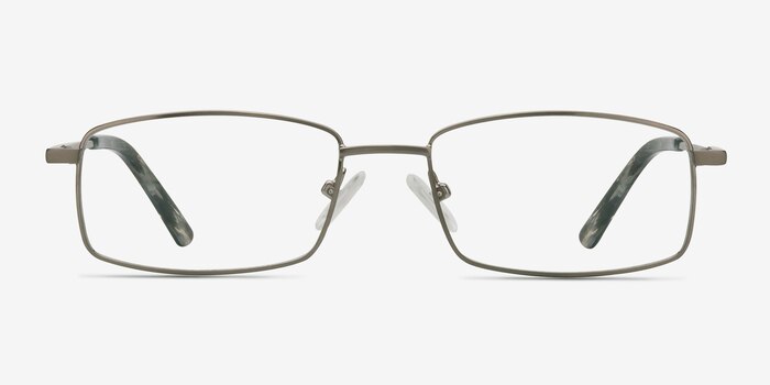 Tab Gunmetal Métal Montures de lunettes de vue d'EyeBuyDirect