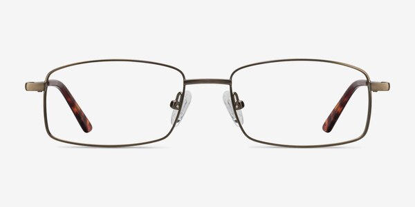 Tab Bronze Metal Eyeglass Frames