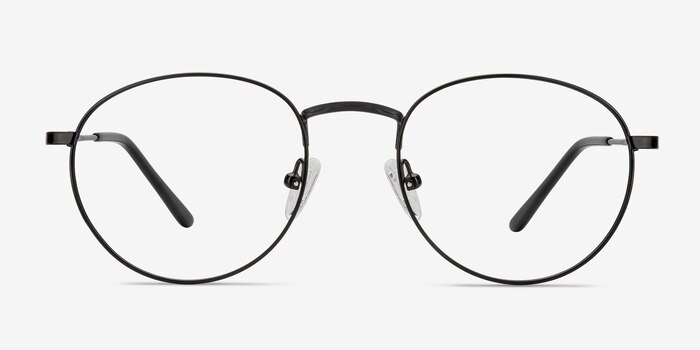 Epilogue Noir Métal Montures de lunettes de vue d'EyeBuyDirect
