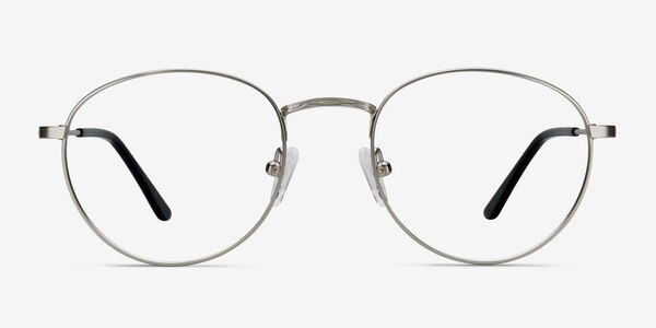Epilogue Silver Metal Eyeglass Frames