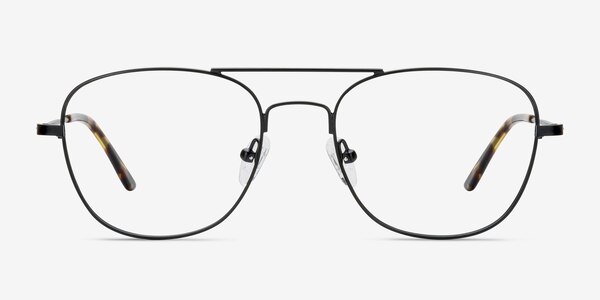 Captain Noir Métal Montures de lunettes de vue