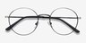 Motif Gunmetal MetalEyeglass Frames from EyeBuyDirect, Closed View