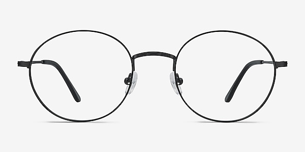 Motif Noir Métal Montures de lunettes de vue