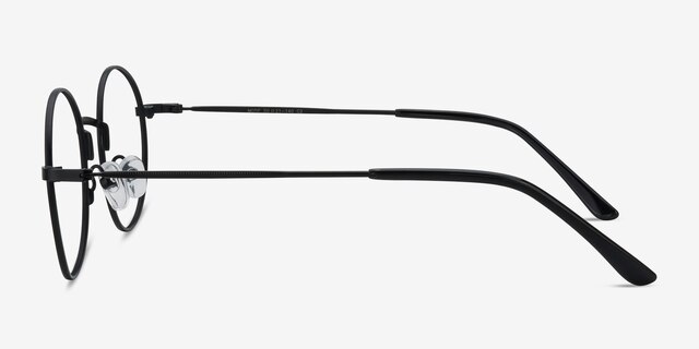 Motif Black MetalEyeglass Frames from EyeBuyDirect, Side View