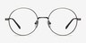 Inscription Bronze MetalEyeglass Frames from EyeBuyDirect, Front View
