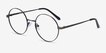 Inscription Bronze MetalEyeglass Frames from EyeBuyDirect, Angle View
