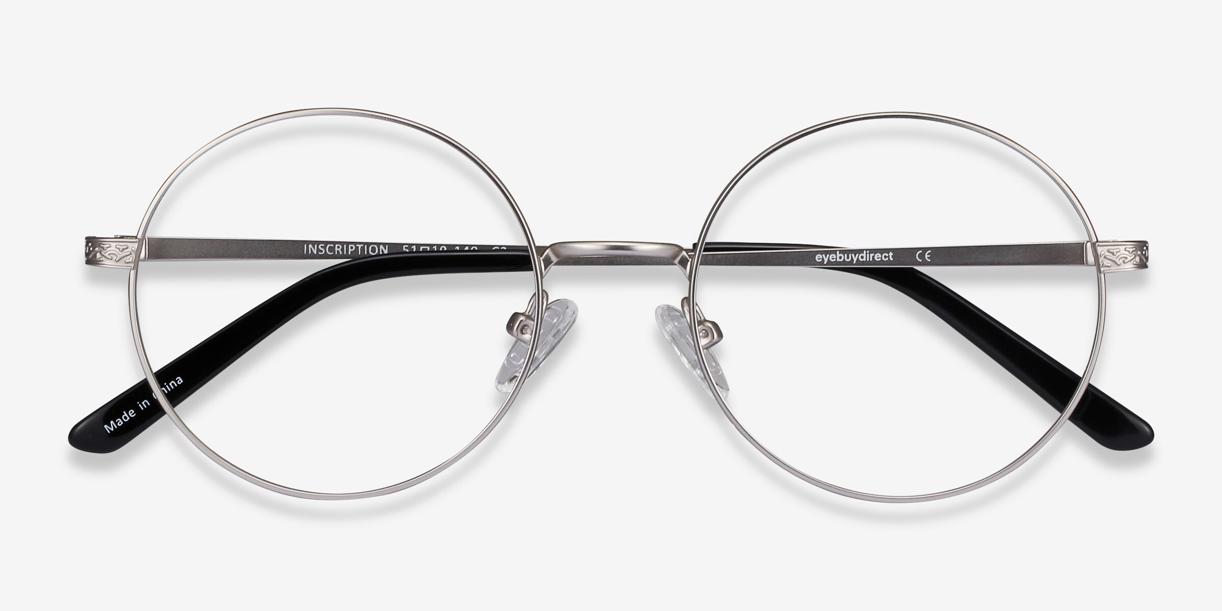 Silver Geometric Glasses #3239711 | Zenni Optical