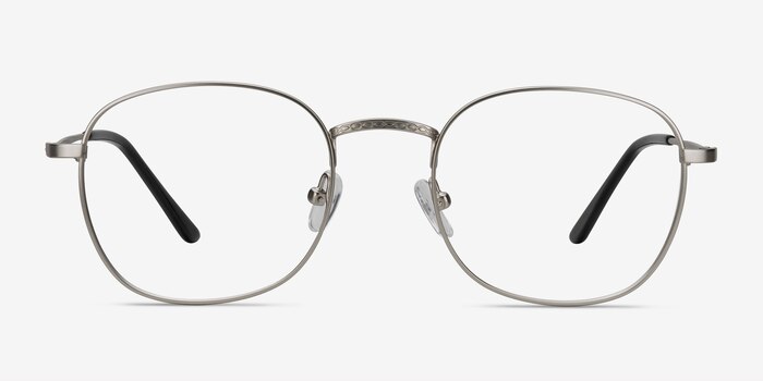 Suspense Argenté Métal Montures de lunettes de vue d'EyeBuyDirect