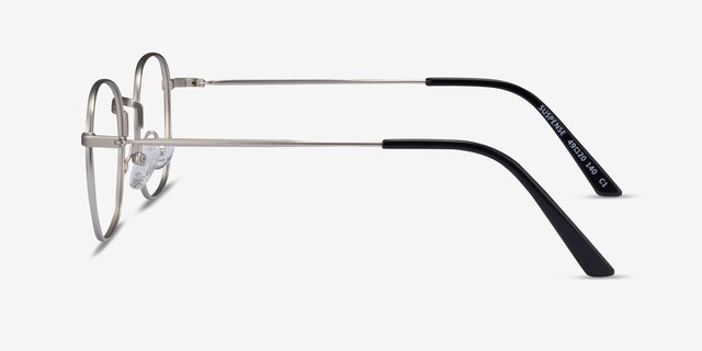 Suspense Silver MetalEyeglass Frames from EyeBuyDirect, Side View