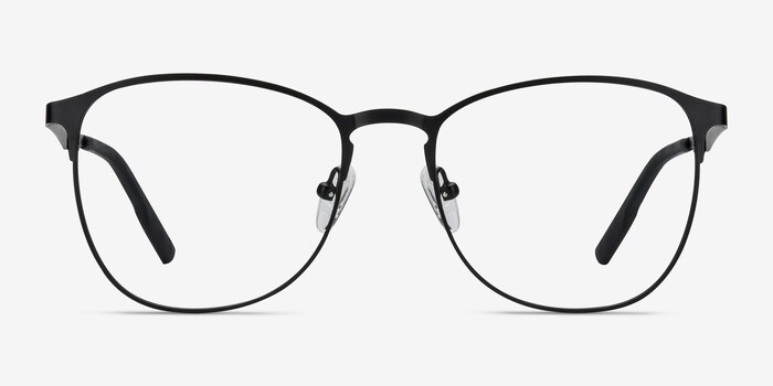 Ember Matte Black Métal Montures de lunettes de vue d'EyeBuyDirect