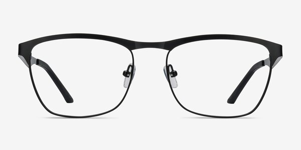 Foundry Black Metal Eyeglass Frames