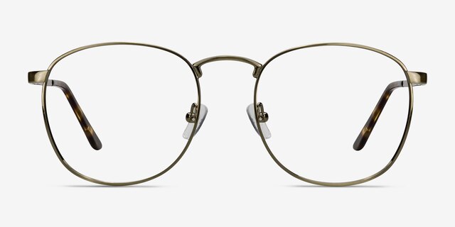 St Michel Bronze MetalEyeglass Frames from EyeBuyDirect, Front View