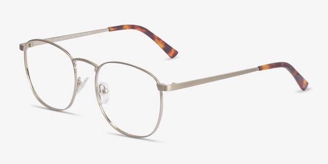 St Michel Bronze MetalEyeglass Frames from EyeBuyDirect, Angle View
