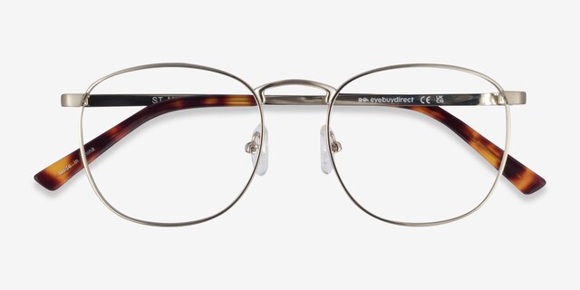 St Michel Bronze MetalEyeglass Frames from EyeBuyDirect, Closed View
