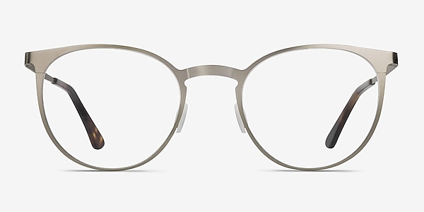 Radius Silver Metal Eyeglass Frames
