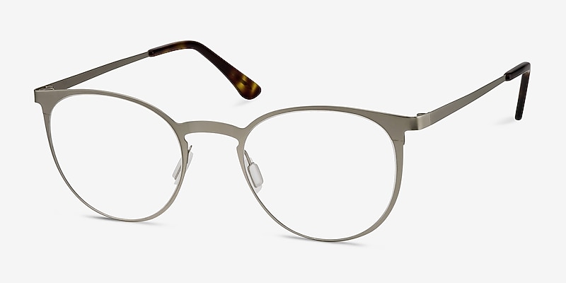 Sharp Glasses Rims Radius Round Silver Full Rim Eyeglasses | Eyebuydirect Canada