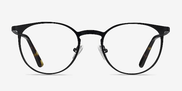 Radius Black Metal Eyeglass Frames