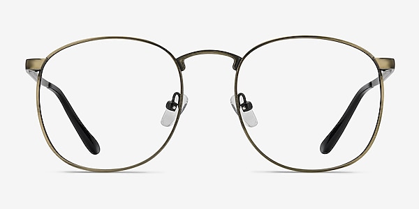 Closer Bronze Métal Montures de lunettes de vue