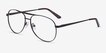 Discover Gunmetal MetalEyeglass Frames from EyeBuyDirect, Angle View