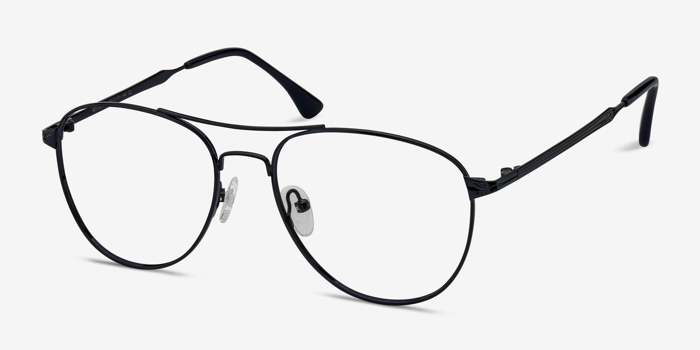 Westbound Aviator Dark Navy Full Rim Eyeglasses Eyebuydirect