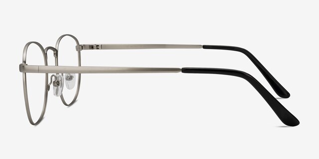 St Michel Argenté MétalMontures de lunettes de vue d'EyeBuyDirect, Vue de Côté