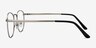 St Michel Argenté MétalMontures de lunettes de vue d'EyeBuyDirect, Vue de Côté