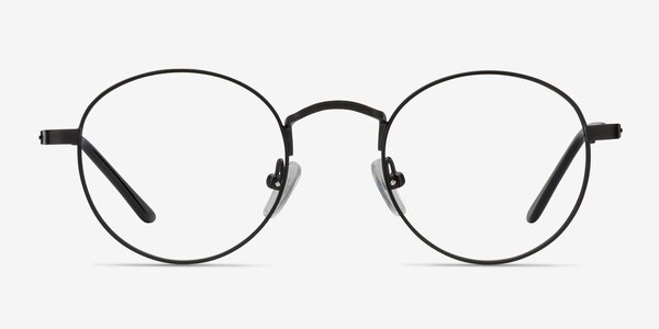 Cupertino Noir Métal Montures de lunettes de vue