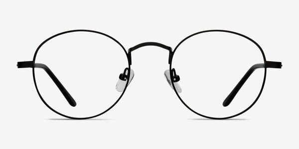 Cupertino Noir Métal Montures de lunettes de vue