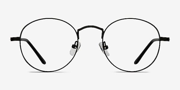 Cupertino Black Metal Eyeglass Frames