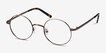 Socrates Brown Tortoise MetalEyeglass Frames from EyeBuyDirect, Angle View