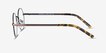 Socrates Brown Tortoise MetalEyeglass Frames from EyeBuyDirect, Side View